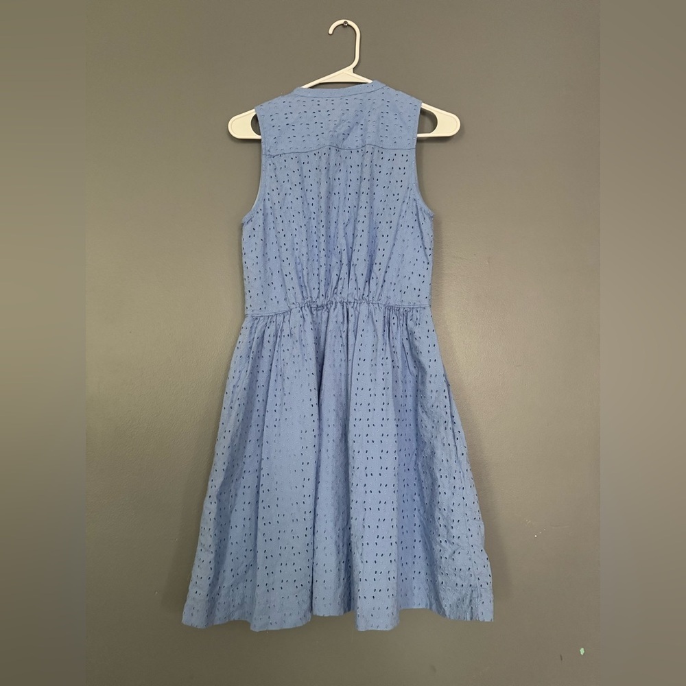 J. Crew Blue Sleeveless Sundress Midi - Picture 8 of 9